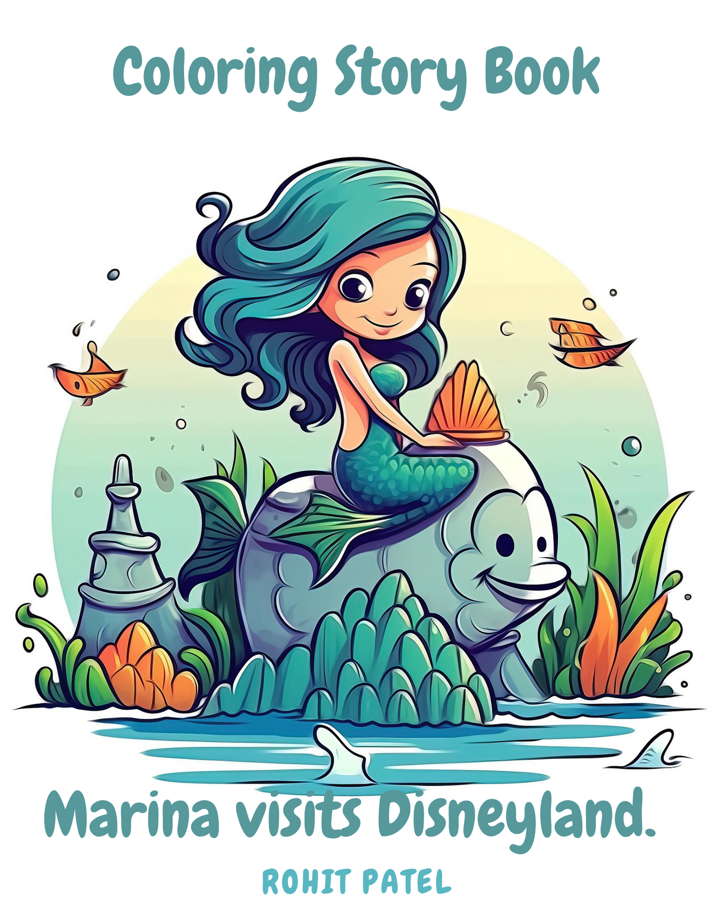 Marina The Mermaid Visits Disneyland